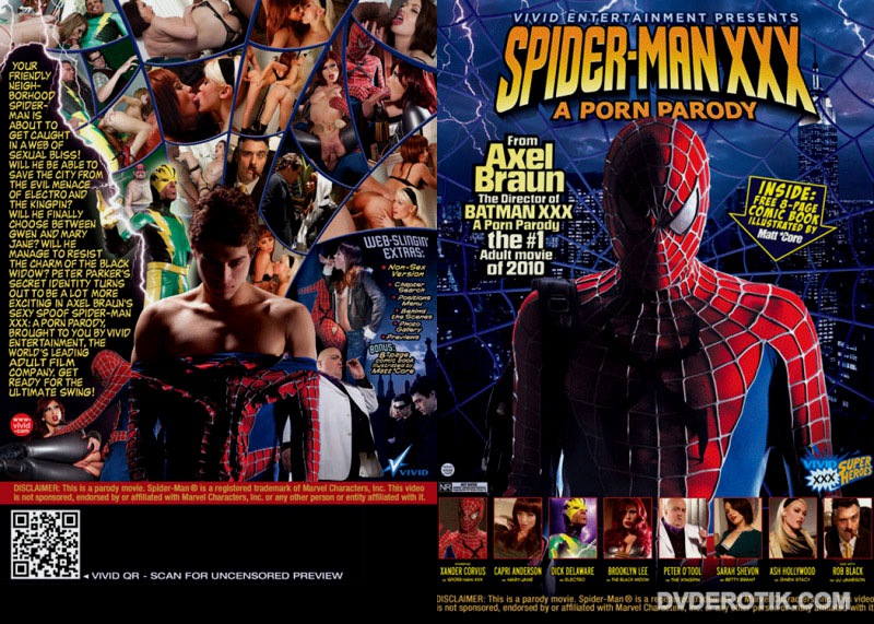Spider Man Porn - Spider Man XXX A Porn Parody DVD by Vivid