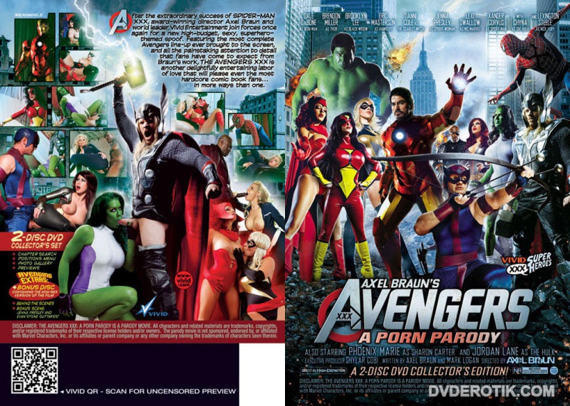 800px x 571px - Avengers XXX A Parody 2 Disc Collectors Edition DVD by Vivid