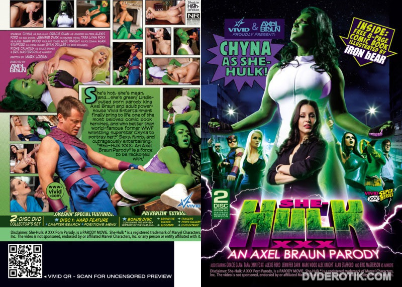 800px x 571px - She Hulk XXX An Axel Braun Parody 2 Disc Collecto DVD by Vivid
