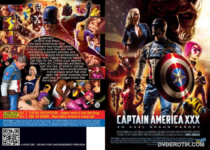 Captain America XXX An Axel Braun Parody DVD by Vivid