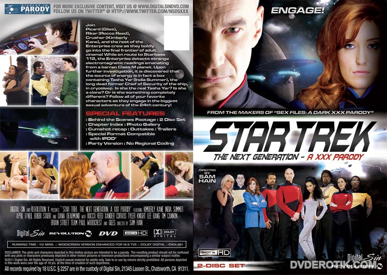 Star Trek Porn Parody Xxx - Star Trek The Next Generation A XXX Parody DVD by Digital Sin