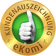 Ekomi geprüft mit Auszeichnung